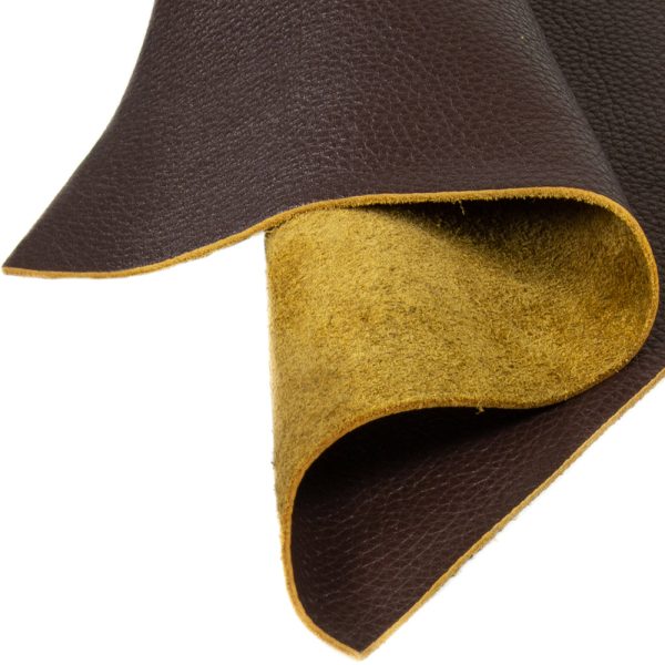 Genuine Leather Tooling and Crafting Sheets | Heavy Duty Full Grain Cowhide (2mm) | Flotter Brown Sale