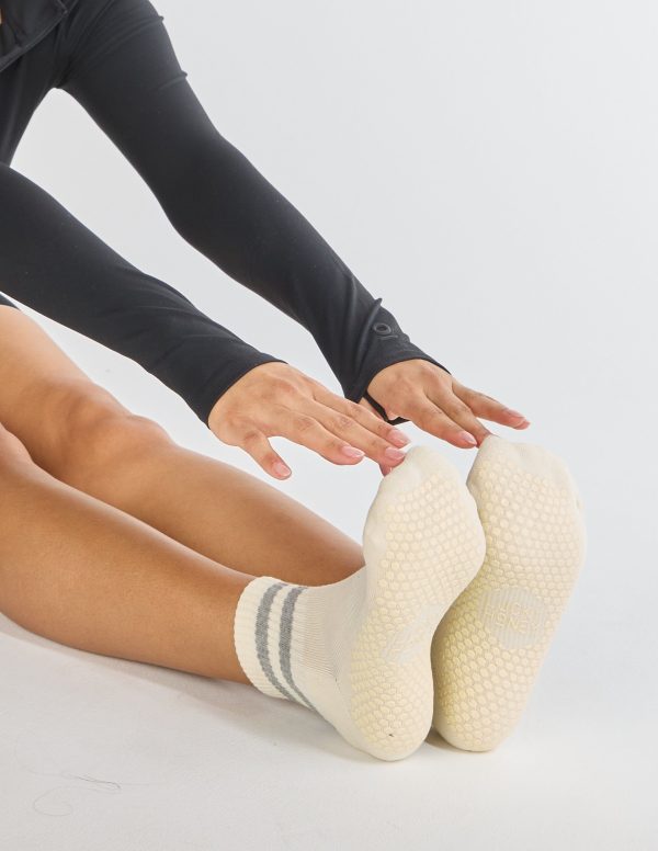 The Boyfriend Sock Off-White and Grey Online Hot Sale