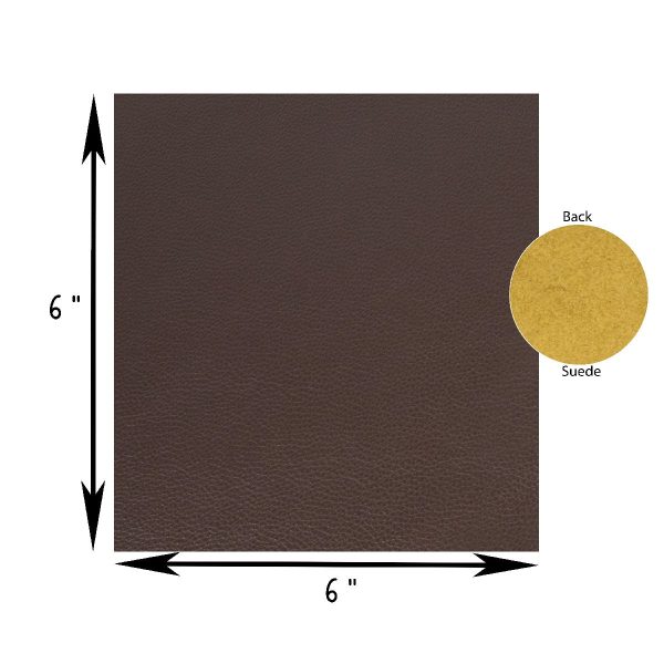Genuine Leather Tooling and Crafting Sheets | Heavy Duty Full Grain Cowhide (2mm) | Flotter Brown Sale - Image 3