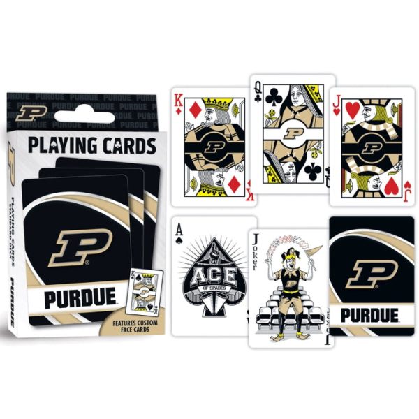 Purdue Boilermakers Playing Cards by Masterpieces Sale - Image 3