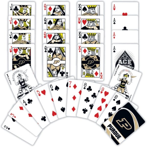 Purdue Boilermakers Playing Cards by Masterpieces Sale - Image 2